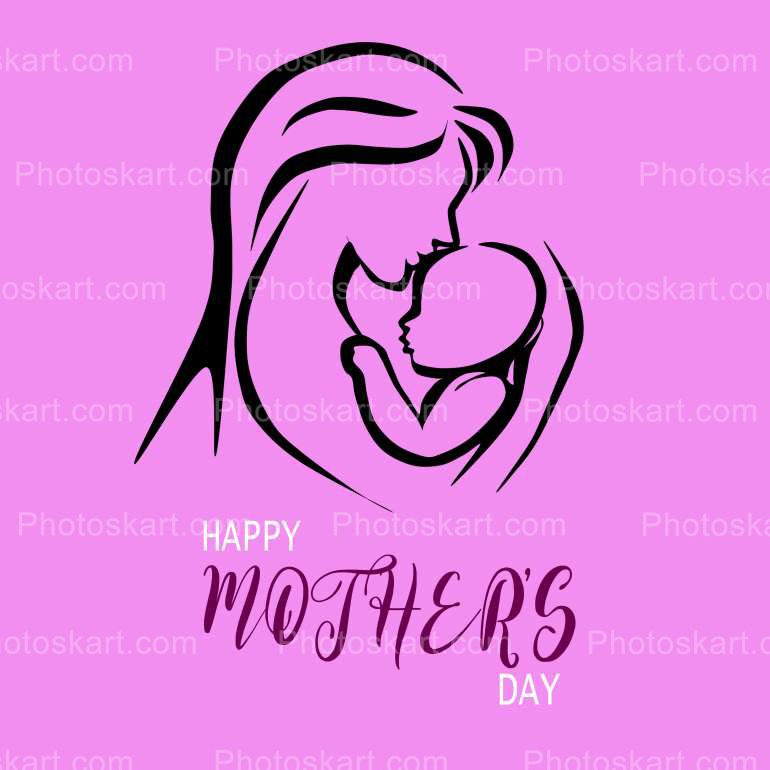 Happy Mothers Day Free Vector