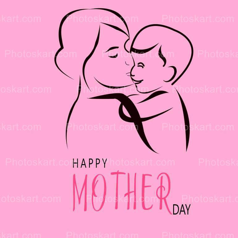 Mothers Day Vector Art Image
