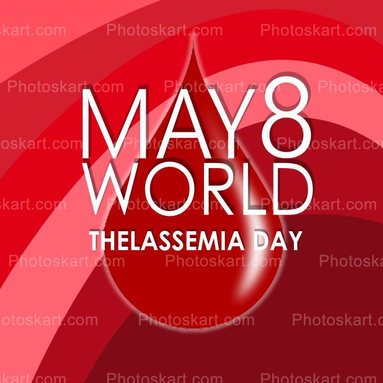 World Thalassaemia Day Royalty Free Vector