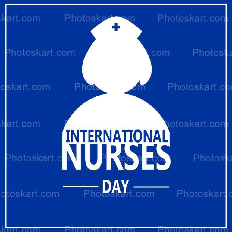 Beautiful International Nurse Day Free Vector