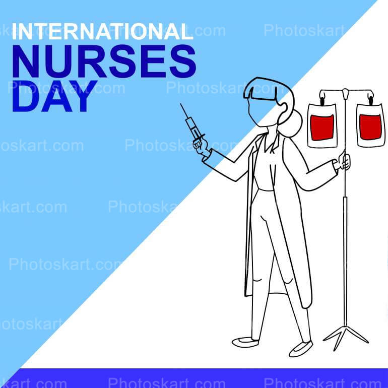 free world nurse day vector download