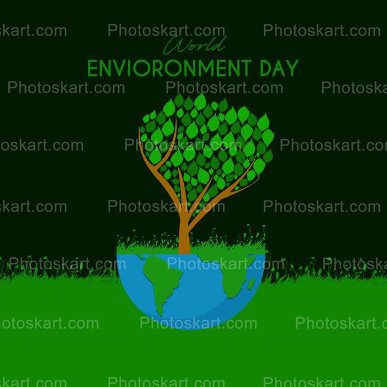 Free World Enviroment Day Concept Vector