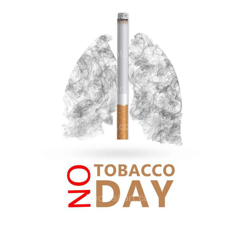 Free World No Tobacco Day Vector