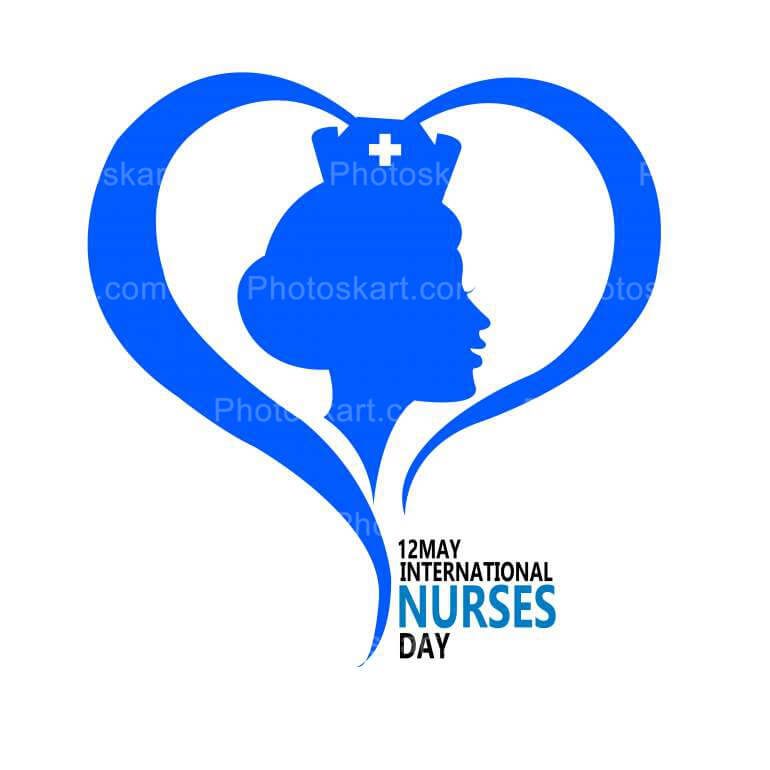 Happy Nurse Day Simple Vector Web Banner, Background. Nurse Day Lettering  Stock Vector - Illustration of health, florence: 181668608