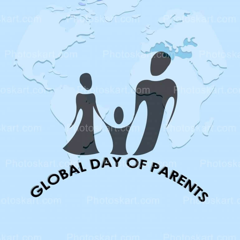 Global Day Of Parents Vector Stock Images
