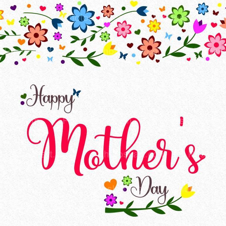 Mothers Day Vector Stock Image