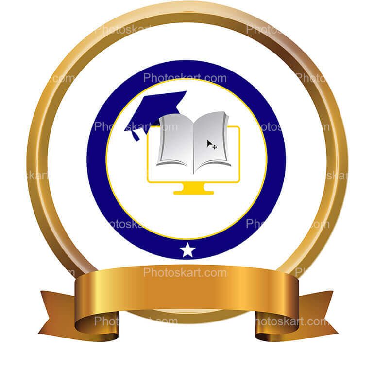 Unique Education Logo Vector Art