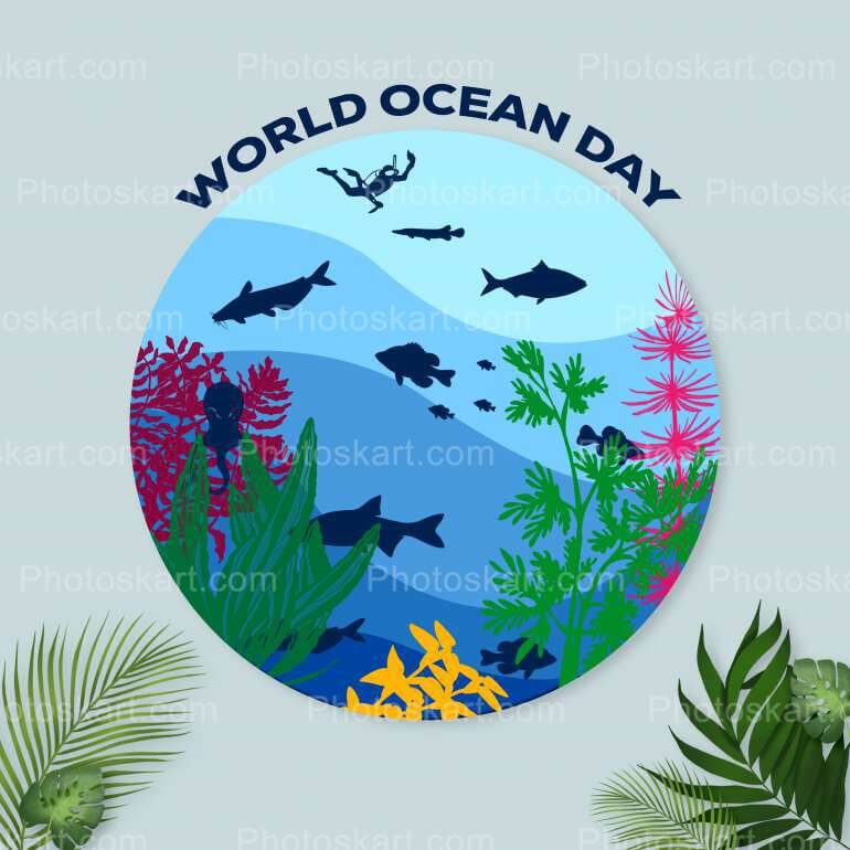 World Ocean Day Wishing Free Download