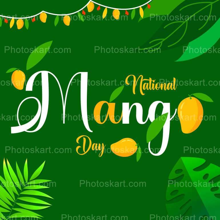 Free Mango Day Vector Art Images