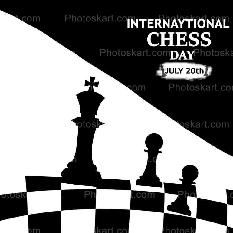 Free Vector Chess Day Image