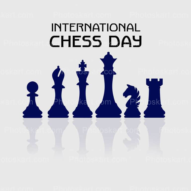International Chess Day Vector And Photo