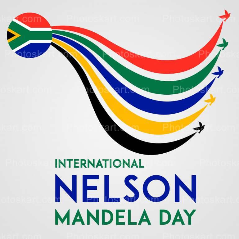 Nelson Mandela Day In Vector