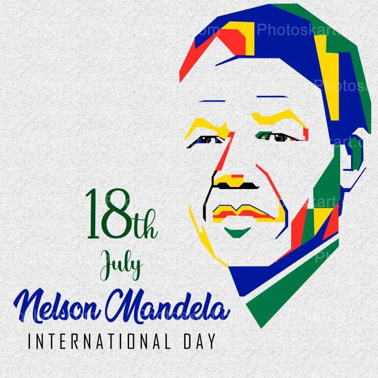 Nelson Mandela Day Vector Stock Images