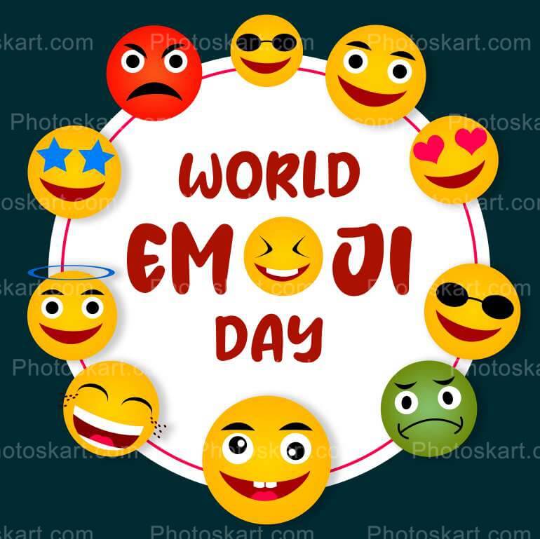 World Emoji Day Stock Illustration Image