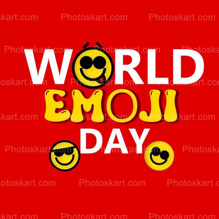 World Emoji Day Vector Stock Images