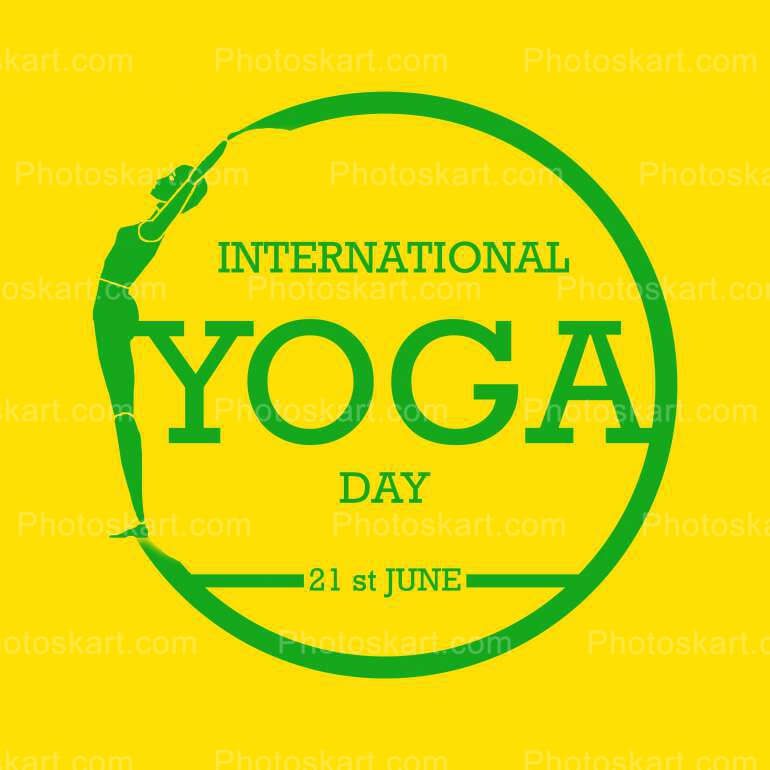 Yoga Day Art Vector And Illustration
