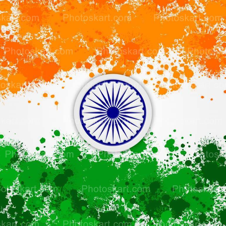 Indian Independence Day Background Vector