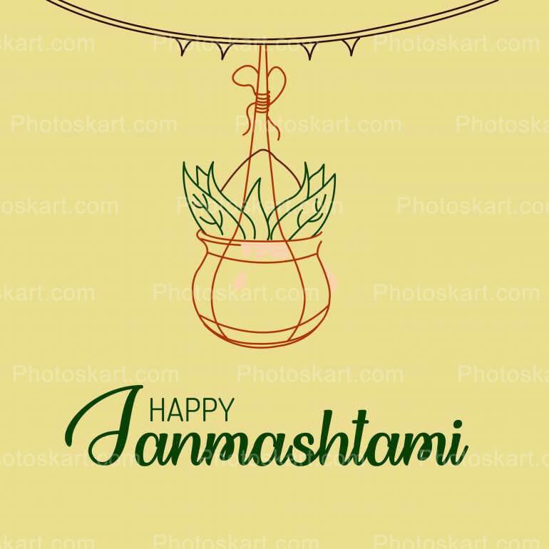 Janmashtami Vector Illustration Image