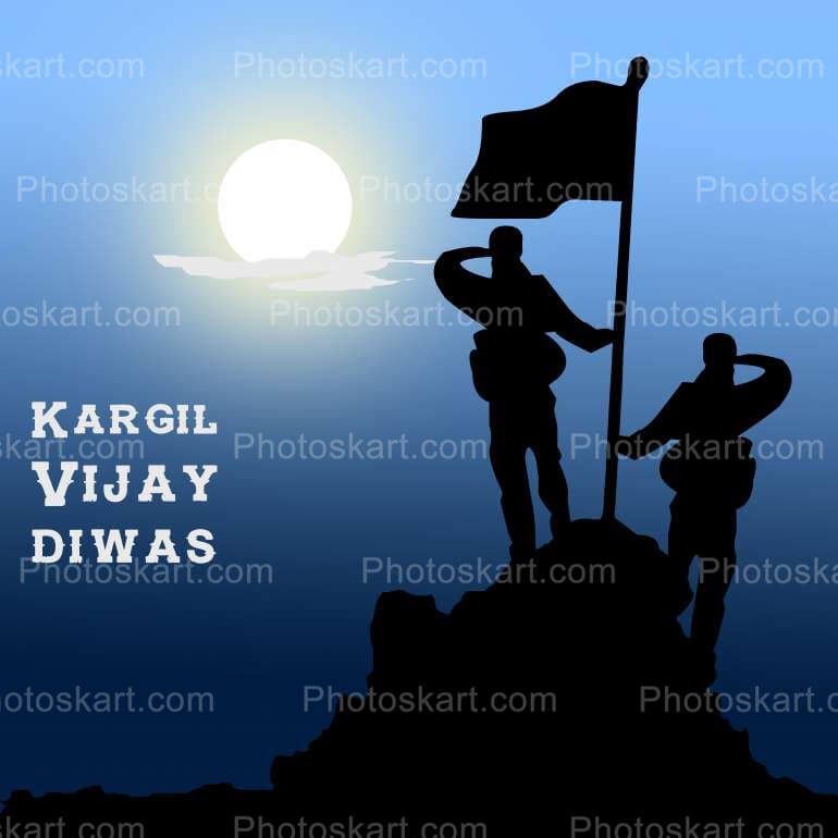 Kargil Vijay Diwas Images Stock Images