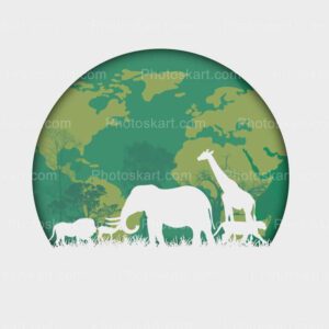 wildlife royalty free vector image