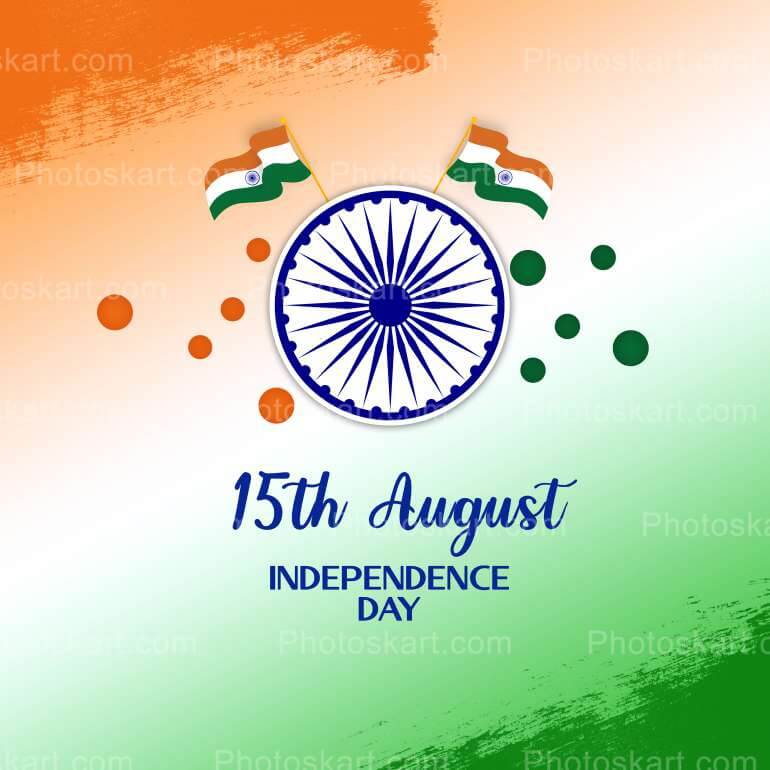 15 August Indian Independence Vector