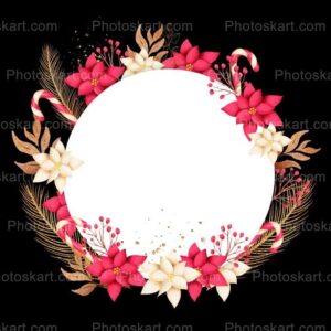 creative-flower-frame-background-png-vector