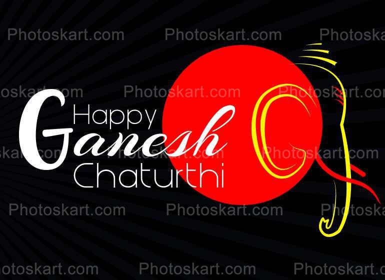 Creative Ganesh Chaturthi Vector Poster