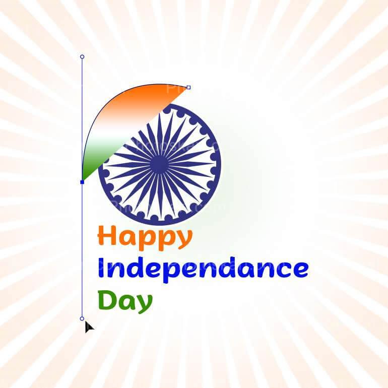 Creative Independence Day Vector Design