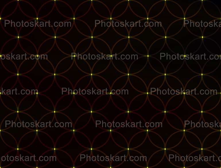 Creative Yellow Circle Background Stock Image