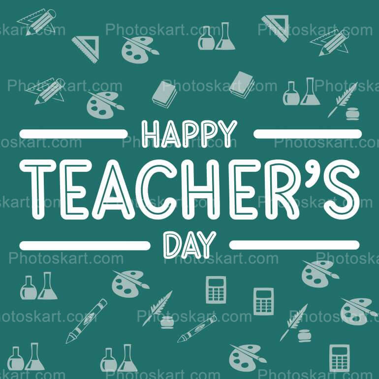 Free Happy Teachers Day Stock Vector
