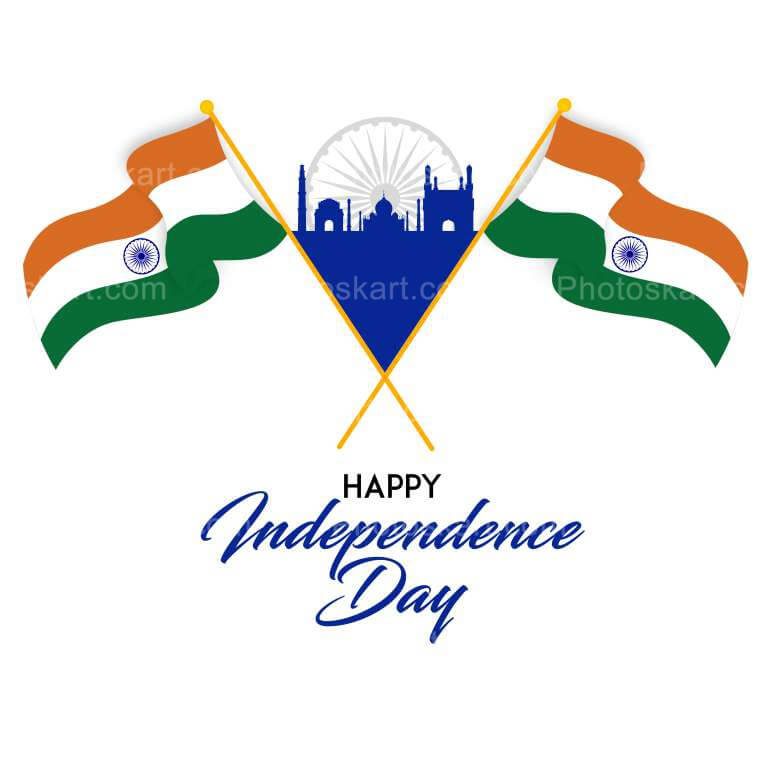 Happy Indian Independence Day Vector