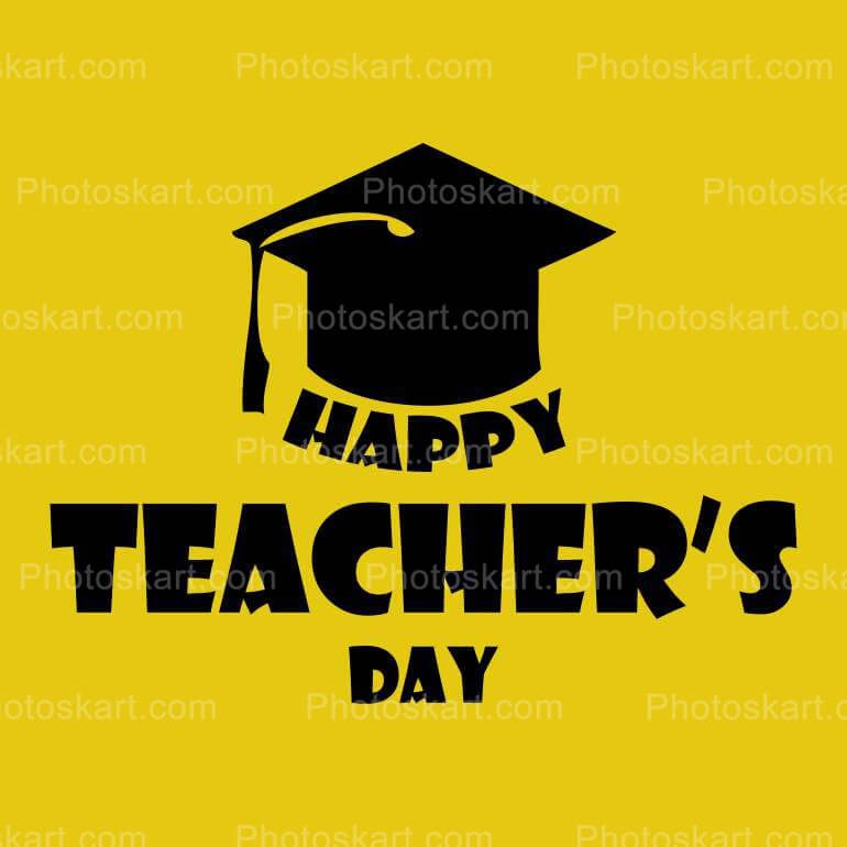 Happy Teachers Day Stock Vector Design