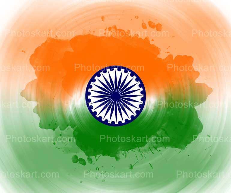 Indian Flag Background Hd Vector