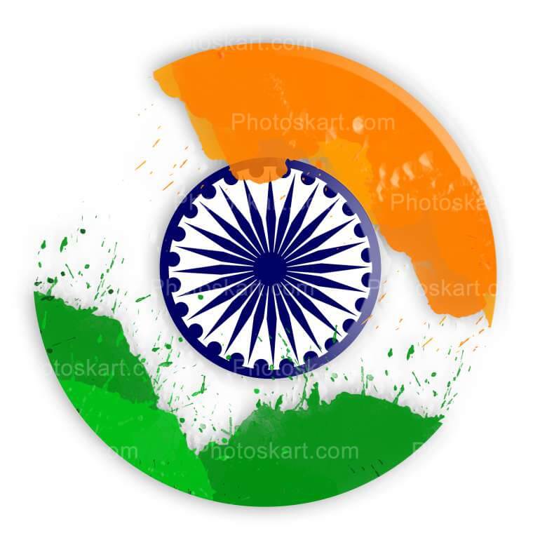 Indian Flag Image Vector