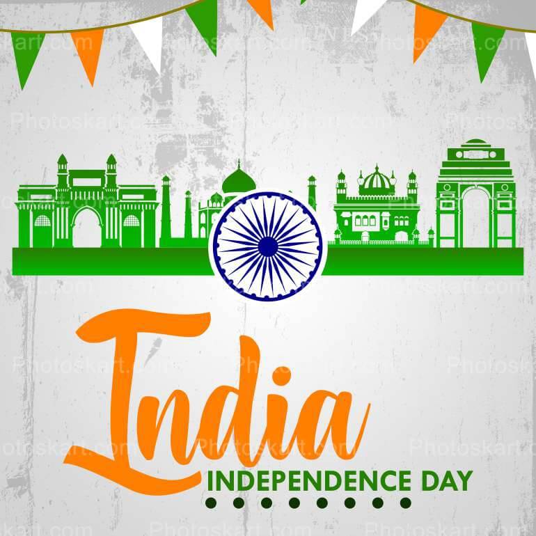 Indian Independence Day Vector