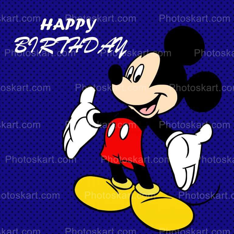 Micky Mouse Vector Stock Image