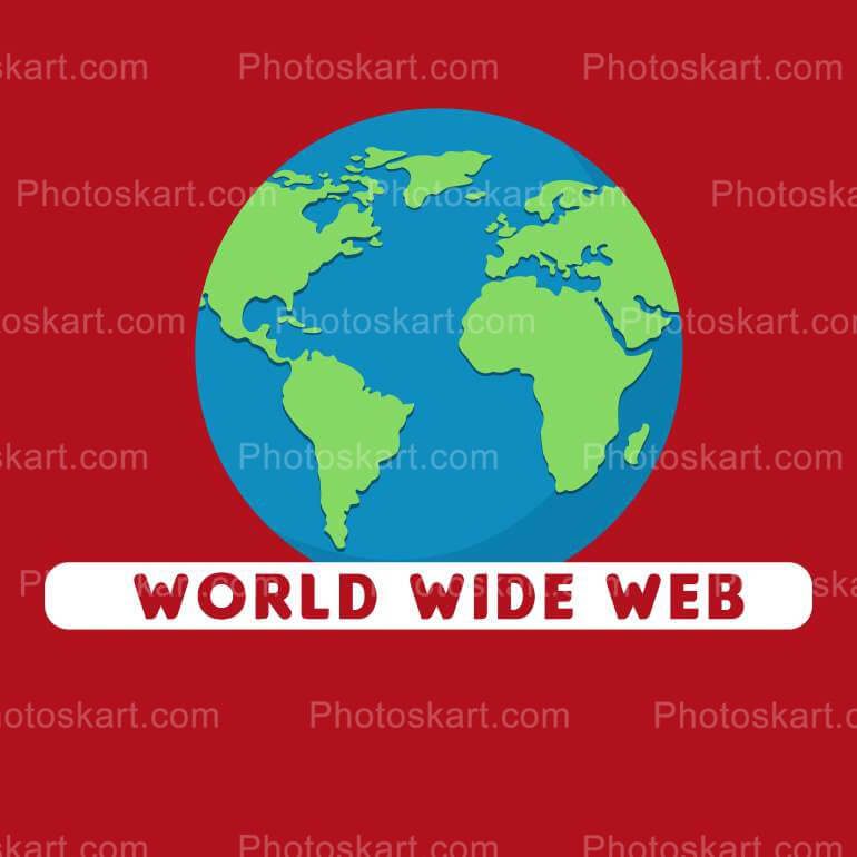 World Wide Web Vector Image