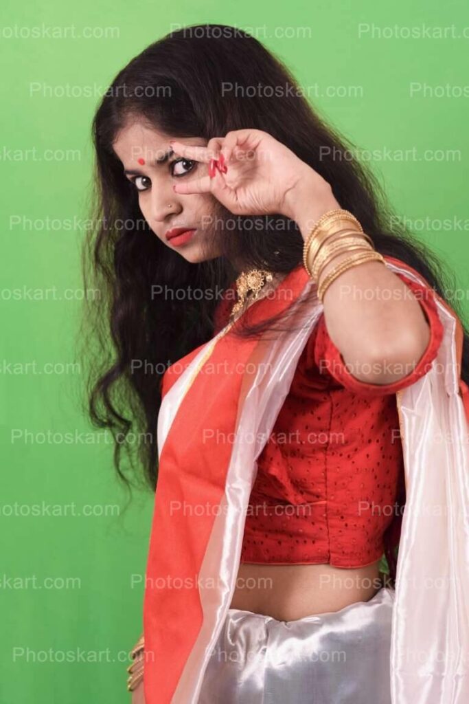 Anger Ma Durga Agomoni Stock Image