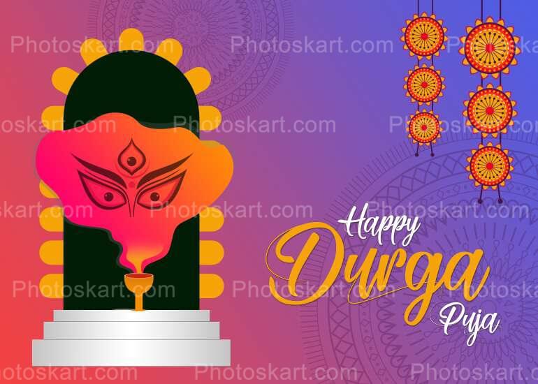 Goddess Durga Poster Free Stock Photo