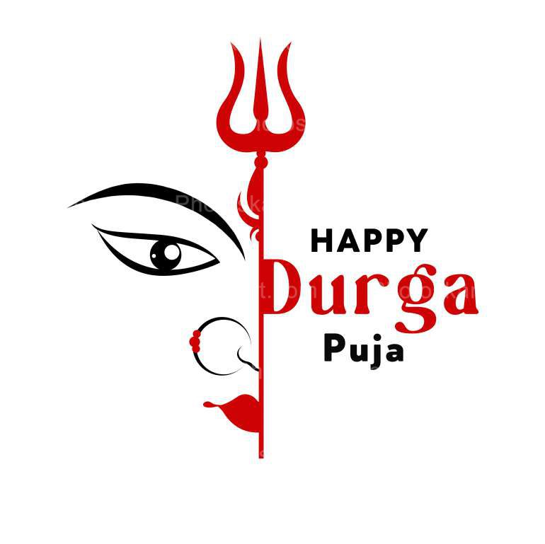 Durga Puja PNG Transparent Images Free Download | Vector Files | Pngtree