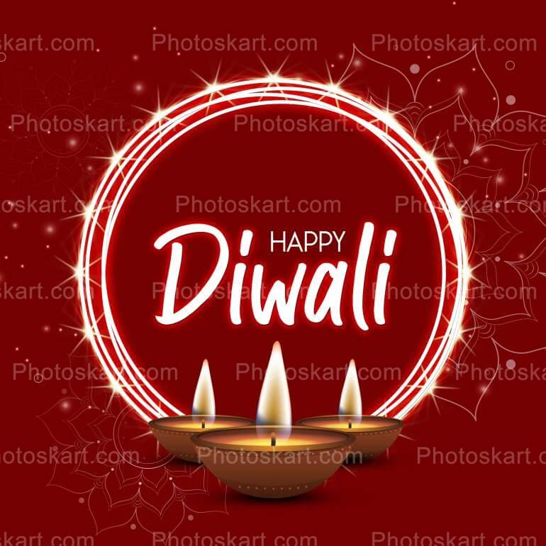 Diwali Wishes Vector Image Free Download