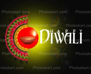 free unique happy diwali wishes with mandala