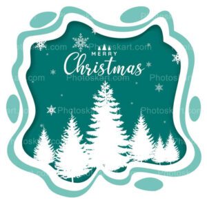 blue background merry christmas wishes vector