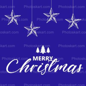 blue-background-star-and-christmas-tree-vector