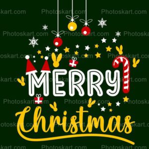 green background merry christmas word images