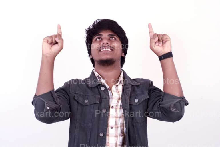 Indian Boy Joyful Premium Stock Photo