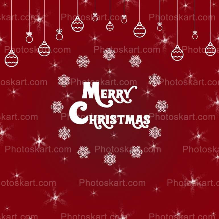 Red Background Christmas Glitter Free Images