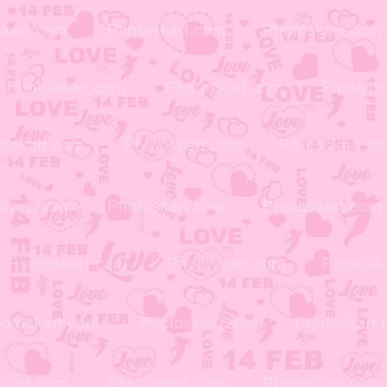 Pink Background Valentine Quotes Free Image