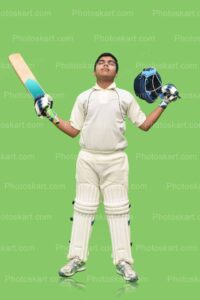 cricket-player-victory-pose-for-photoshoot