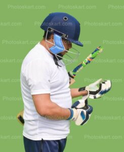 cricketer removing gloves side pose photoshoot